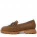 Mocasini dama, Glemis, piele naturala intoarsa - Cod: 650, Culoare: Maro, Marime: 38