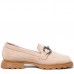 Mocasini dama, Glemis, piele naturala - Cod: 650, Culoare: Roz pudra, Marime: 38