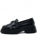 Mocasini dama, Glemis, piele naturala - Cod: 655, Culoare: Negru, Marime: 38