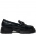 Mocasini dama, Glemis, piele naturala - Cod: 660, Culoare: Negru, Marime: 38