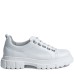Pantofi casual dama, Glemis, piele naturala - Cod: 665, Culoare: Alb Box, Marime: 38