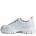 Pantofi casual dama, Glemis, piele naturala - Cod: 665, Culoare: Alb Box, Marime: 38