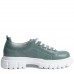Pantofi casual dama, Glemis, piele naturala - Cod: 665, Culoare: Verde, Marime: 39