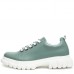 Pantofi casual dama, Glemis, piele naturala - Cod: 665, Culoare: Verde, Marime: 38