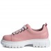 Pantofi casual dama, Glemis, piele naturala - Cod: 665, Culoare: Roz pudra, Marime: 39