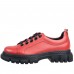 Pantofi casual dama, Glemis, piele naturala - Cod: 665, Culoare: Rosu Box, Marime: 38