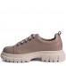 Pantofi casual dama, Glemis, piele naturala - Cod: 665, Culoare: Taupe Bizon, Marime: 38