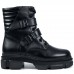 Ghete dama, Glemis, piele naturala - Cod: AS-2262, Culoare: Negru Box, Marime: 38 (25.3 cm)