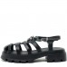Sandale dama, Glemis, piele naturala - Model: IB-10060, Culoare: Negru, Numar: 38