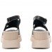 Sandale dama ortopedice, Glemis, piele naturala - Model: IB-1675, Culoare: Negru, Numar: 36