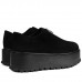 Pantofi casual dama, Glemis, piele naturala intoarsa - Model: IB-2275, Culoare: Negru velur, Marime: 38 (24.5 cm)