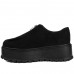 Pantofi casual dama, Glemis, piele naturala intoarsa - Model: IB-2275, Culoare: Negru velur, Marime: 38 (24.5 cm)