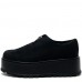 Pantofi casual dama, Glemis, piele naturala intoarsa - Model: IB-2275, Culoare: Negru velur, Marime: 38 (24.5 cm)