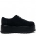 Pantofi casual dama, Glemis, piele naturala intoarsa - Model: IB-2275, Culoare: Negru velur, Marime: 38 (24.5 cm)