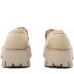 Mocasini dama, Glemis, piele naturala - Model: IB-2610, Culoare: Bej, Marime: 38 (25 cm)