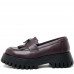 Mocasini dama, Glemis, piele naturala - Model: IB-2610, Culoare: Bordo, Marime: 38 (25 cm)