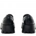 Mocasini dama, Glemis, piele naturala - Model: IB-2610, Culoare: Negru, Marime: 38 (25 cm)