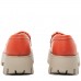 Mocasini dama, Glemis, piele naturala - Model: IB-2610, Culoare: Portocaliu, Marime: 40 (27 cm)
