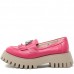 Mocasini dama, Glemis, piele naturala - Model: IB-2610, Culoare: Roz, Marime: 38 (25 cm)