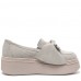 Pantofi dama, Glemis, piele naturala intoarsa - Model: IB-2635, Culoare: Bej, Marime: 38 (25 cm)