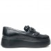 Pantofi casual dama, Glemis, piele naturala - Model: IB-2640, Culoare: Negru, Marime: 38 (25 cm)