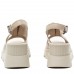 Sandale dama ortopedice, Glemis, piele naturala - Model: IB-1675, Culoare: Bej, Numar: 38