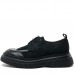Pantofi casual dama, Glemis, piele naturala intoarsa - Model: IB-2900, Culoare: Negru, Marime: 38 (25 cm)