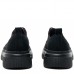 Pantofi casual dama, Glemis, piele naturala intoarsa - Model: IB-2900, Culoare: Negru, Marime: 38 (25 cm)