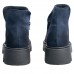 Ghete dama smart office, Glemis, piele naturala - Cod: IB-4000, Culoare: Albastru, Marime: 39 (25 cm)
