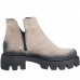Ghete dama smart office, Glemis, piele naturala - Cod: IB-4000, Culoare: Bej, Marime: 37 (24 cm)