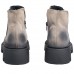 Ghete dama smart office, Glemis, piele naturala - Cod: IB-4000, Culoare: Bej, Marime: 37 (24 cm)