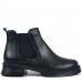 Ghete dama, Glemis, piele naturala - Cod: JD-cloe-1280, Culoare: Negru Box, Marime: 38 (24.8 cm)