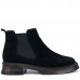 Ghete dama, Glemis, piele naturala - Cod: JD-cloe-1280, Culoare: Negru Velur, Marime: 38 (24.8 cm)