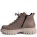 Ghete dama calapod lat, Glemis, piele naturala - Cod: Lejero, Culoare: Taupe Bizon, Marime: 38 (24.8 cm)
