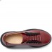 Pantofi dama premium, Glemis, piele naturala - Cod: PS-asti-1065, Culoare: Visiniu Box, Marime: 38 (24.9 cm)