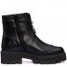 Ghete dama premium, Glemis, piele naturala - Cod: PS-1075-B, Culoare: Negru, Marime: 38