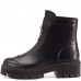 Ghete dama premium, Glemis, piele naturala - Cod: PS-1075-B, Culoare: Negru, Marime: 38