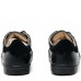 Pantofi casual dama, Glemis, piele naturala - Model: PS-vero-1130, Culoare: Negru Box Velur, Marime: 38 (24.9 cm)