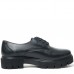 Pantofi casual dama, Glemis, piele naturala - Model: PS-diana-540, Culoare: Negru Box, Marime: 38 (24.7 cm)