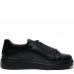 Pantofi casual dama, Glemis, piele naturala - Model: PS-ravena-790, Culoare: Negru Box Velur, Marime: 38 (24.1 cm)