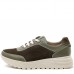 Pantofi casual dama, Glemis, piele naturala - Model: PS-bela-980, Culoare: Kaki Velur, Marime: 37 (24 cm)