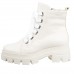Bocanci dama, Glemis, piele naturala - Model: PS-995, Culoare: Bej Bizon, Marime: 38