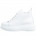 Ghete dama premium, Glemis, piele naturala - Cod: PS-asti-1135, Culoare: Alb Box, Marime: 38 (24.9 cm)