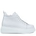 Ghete dama premium, Glemis, piele naturala - Cod: PS-asti-1135, Culoare: Alb Box, Marime: 38 (25 cm)