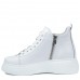 Ghete dama premium, Glemis, piele naturala - Cod: PS-asti-1135, Culoare: Alb Box, Marime: 38 (25 cm)