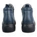 Ghete dama premium, Glemis, piele naturala - Cod: PS-asti-1135, Culoare: Blue Bizon, Marime: 38 (24.9 cm)