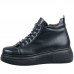 Ghete dama premium, Glemis, piele naturala - Cod: PS-asti-1135, Culoare: Negru Box, Marime: 38 (24.9 cm)