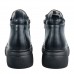 Ghete dama premium, Glemis, piele naturala - Cod: PS-asti-1135, Culoare: Negru Box, Marime: 38 (24.9 cm)