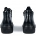 Ghete dama premium, Glemis, piele naturala - Cod: PS-asti-1135, Culoare: Negru Box, Marime: 38 (25 cm)