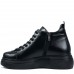 Ghete dama premium, Glemis, piele naturala - Cod: PS-asti-1135, Culoare: Negru Box, Marime: 38 (25 cm)